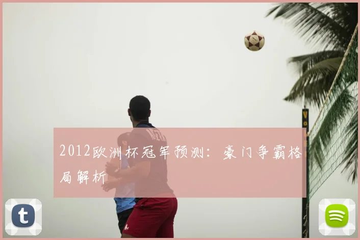2012欧洲杯冠军预测：豪门争霸格局解析